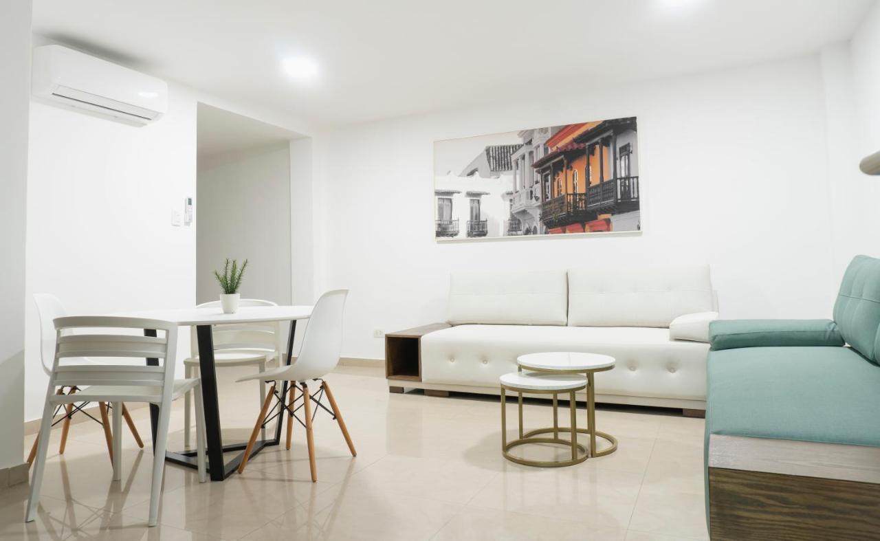 Apartamento En Bocagrande - Edificio Minarete Apartman Cartagena Kültér fotó