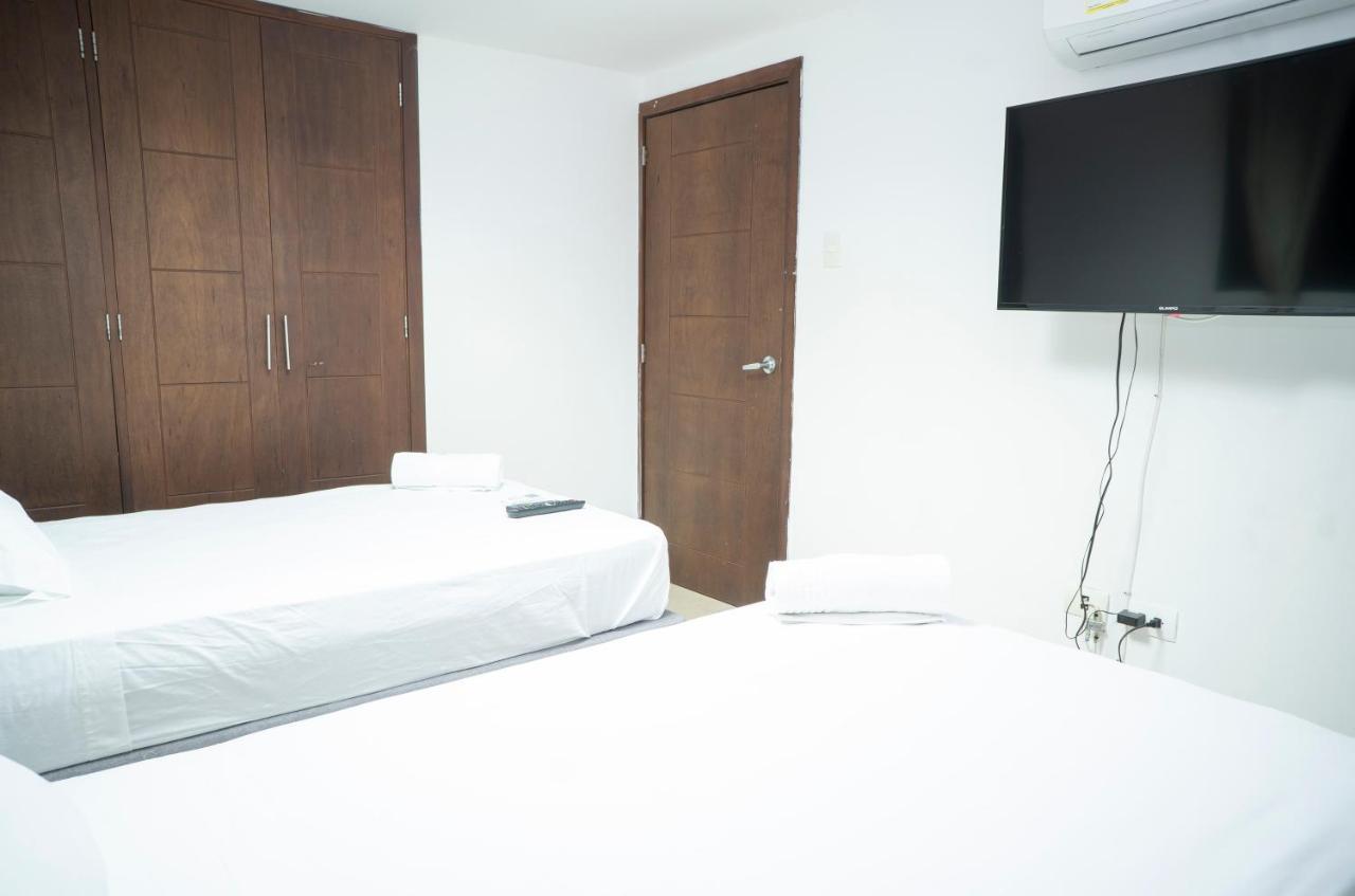 Apartamento En Bocagrande - Edificio Minarete Apartman Cartagena Kültér fotó