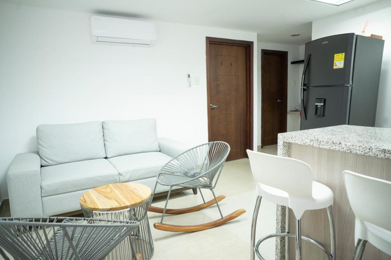 Apartamento En Bocagrande - Edificio Minarete Apartman Cartagena Kültér fotó