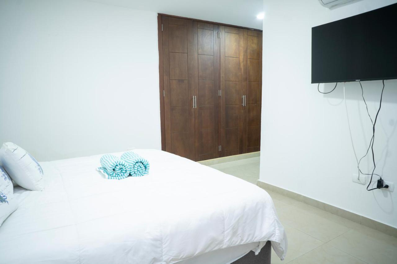Apartamento En Bocagrande - Edificio Minarete Apartman Cartagena Kültér fotó