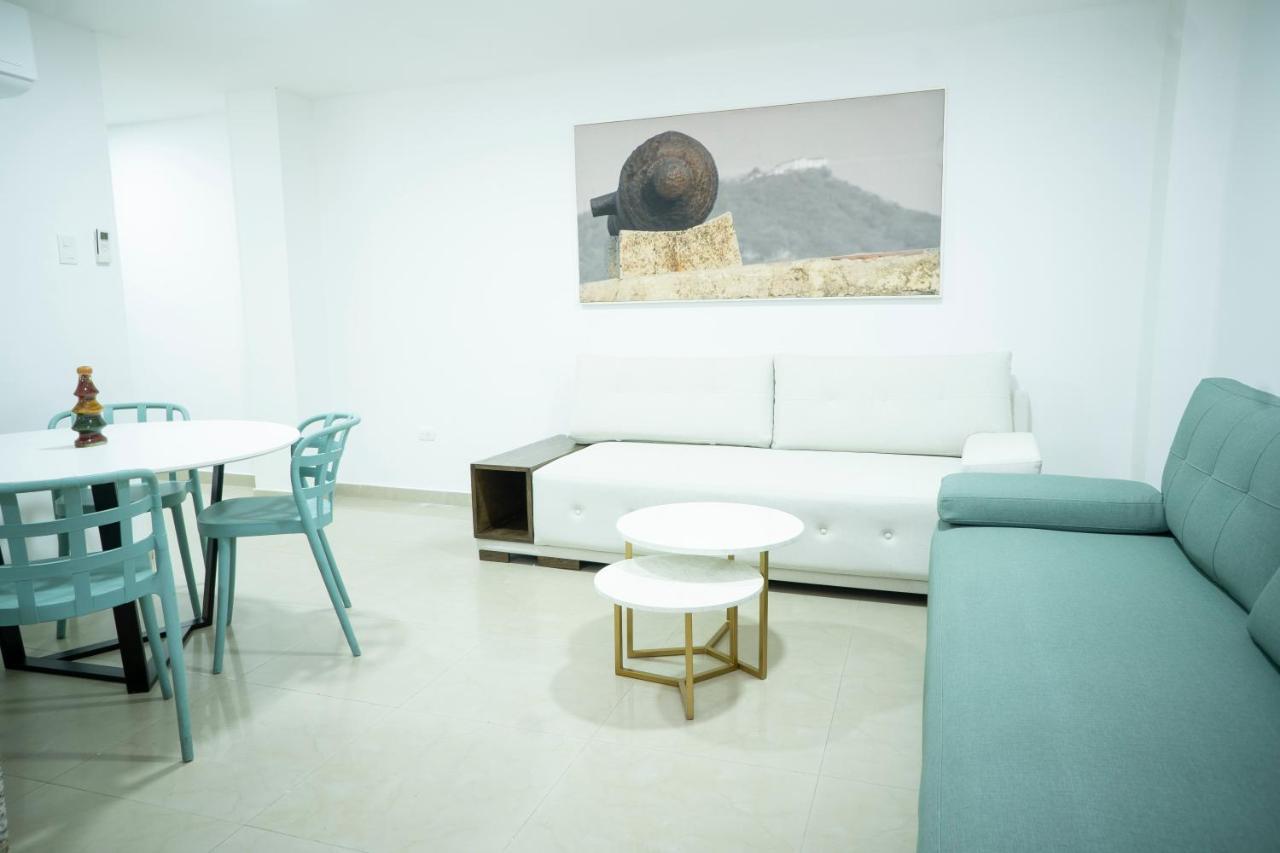 Apartamento En Bocagrande - Edificio Minarete Apartman Cartagena Kültér fotó