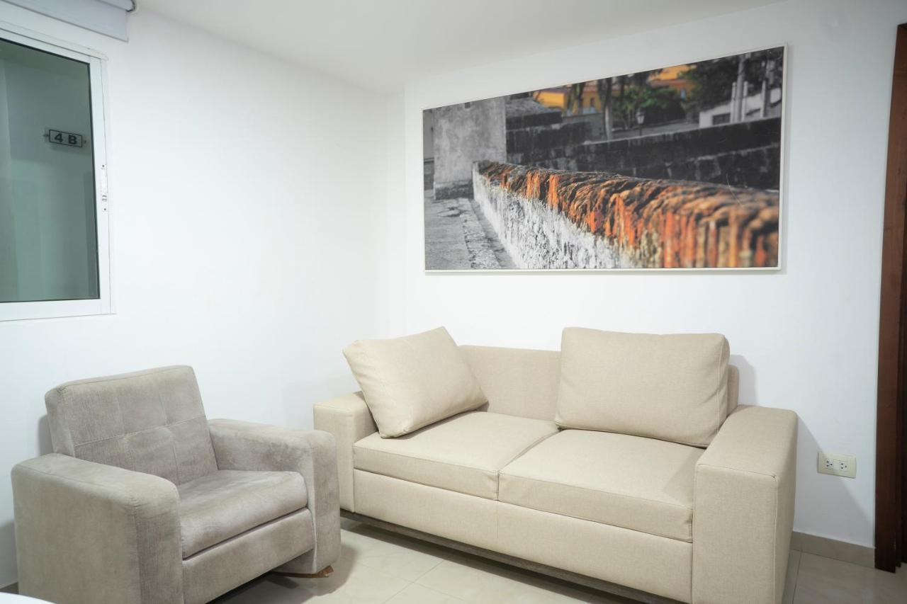 Apartamento En Bocagrande - Edificio Minarete Apartman Cartagena Kültér fotó