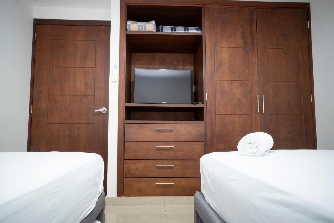 Apartamento En Bocagrande - Edificio Minarete Apartman Cartagena Kültér fotó