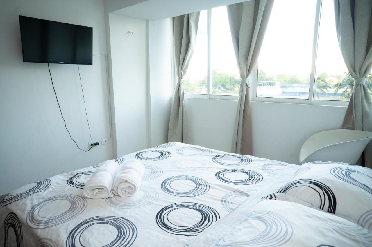Apartamento En Bocagrande - Edificio Minarete Apartman Cartagena Kültér fotó