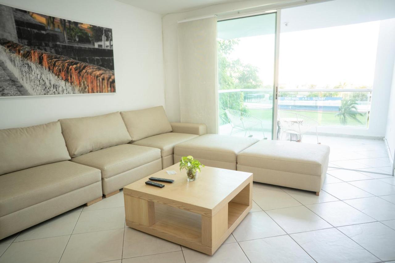 Apartamento En Bocagrande - Edificio Minarete Apartman Cartagena Kültér fotó
