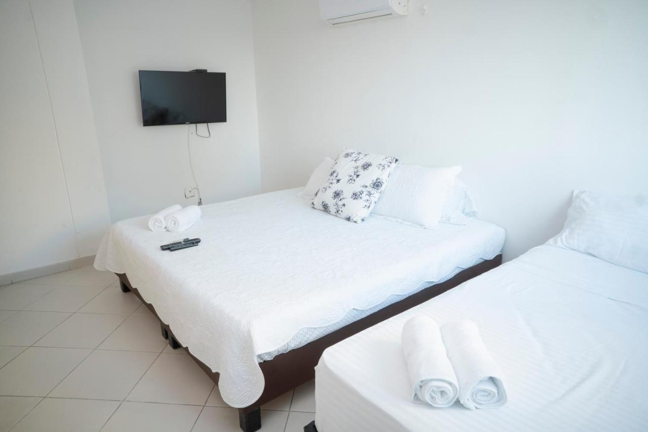 Apartamento En Bocagrande - Edificio Minarete Apartman Cartagena Kültér fotó