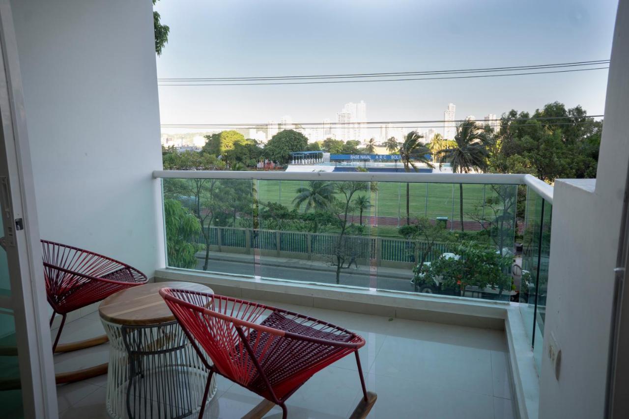 Apartamento En Bocagrande - Edificio Minarete Apartman Cartagena Kültér fotó