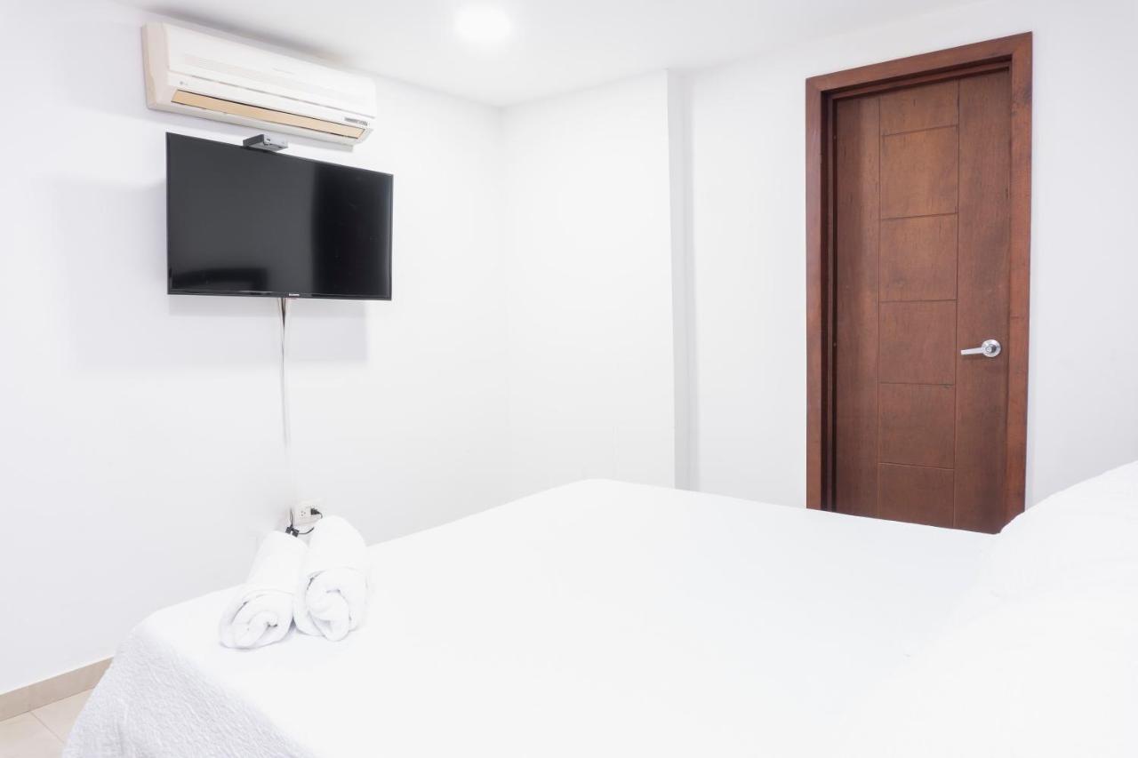 Apartamento En Bocagrande - Edificio Minarete Apartman Cartagena Kültér fotó